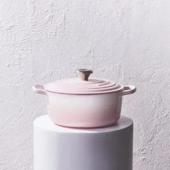 Le Creuset - Signature Braadpan Shell Pink 24 cm