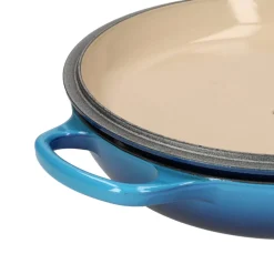 Le Creuset - Signature Campagnard Braadpan Azure 30 cm