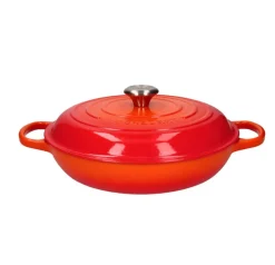 Le Creuset - Signature Campagnard Braadpan Oranjerood 30 cm
