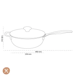 Le Creuset - Signature Sauteerpan 24 cm