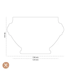 Le Creuset - Soepkommen set van 2 Kersenrood 11cm 0,6l