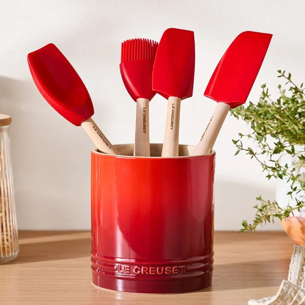 Le Creuset - Spatelpot Ebbenzwart 1,1L