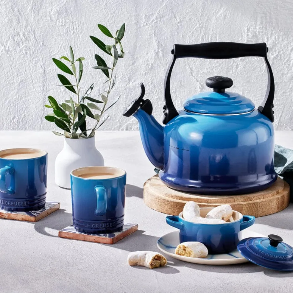 Le Creuset - Tradition Fluitketel Azure 2,1l