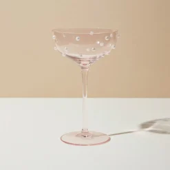 Lepelclub - Champagne Coupe - Parel - Roze