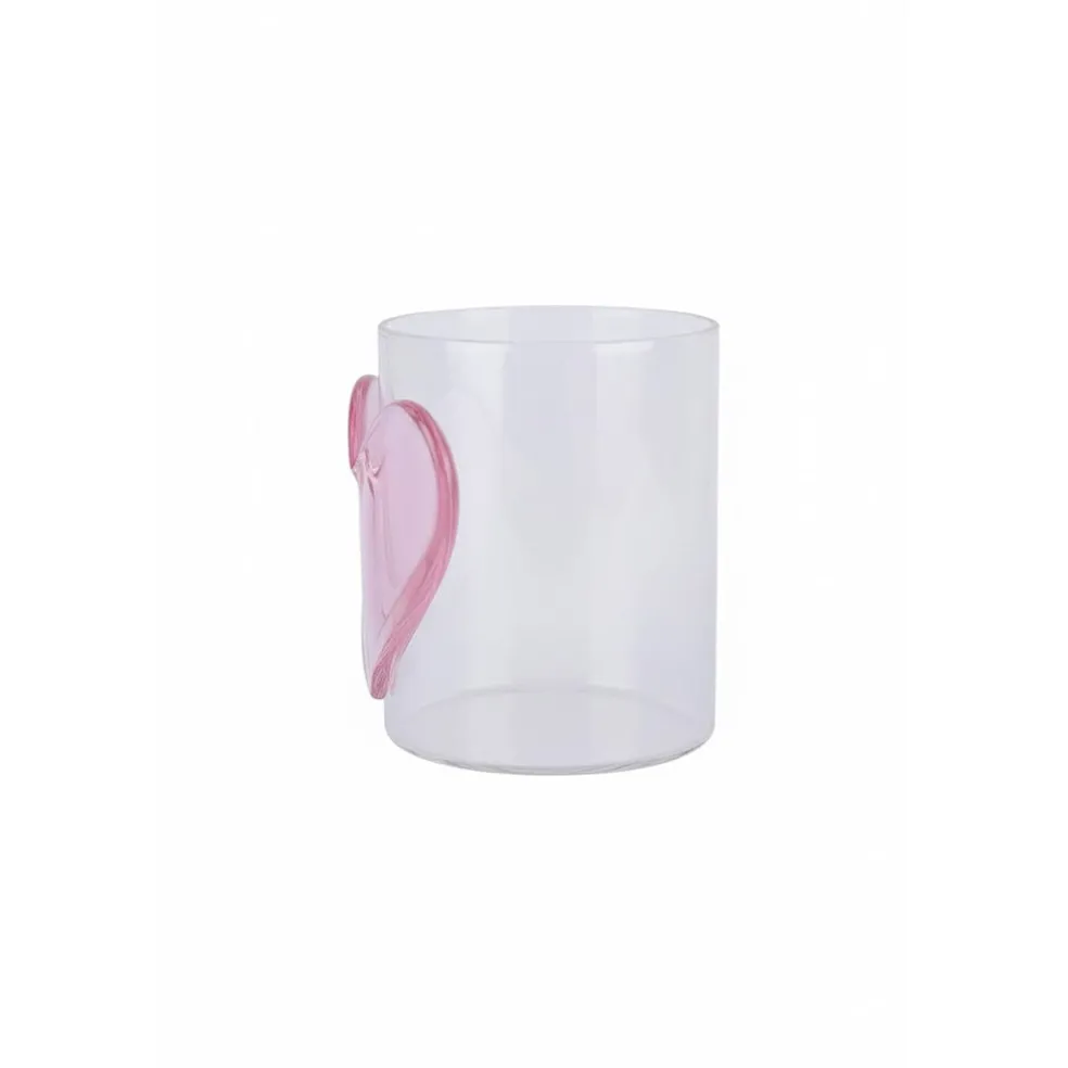Lepelclub - Glas Hart - Roze