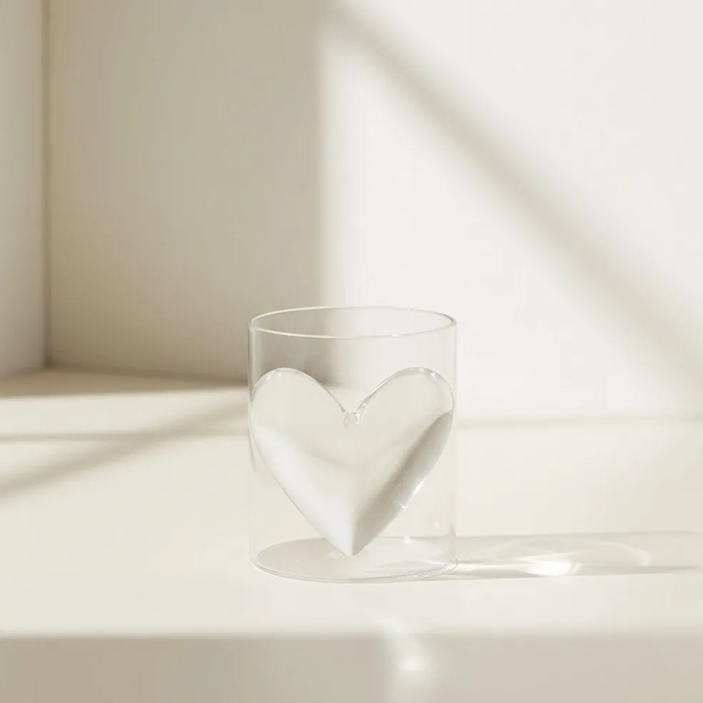 Lepelclub - Glas Hart - Transparant