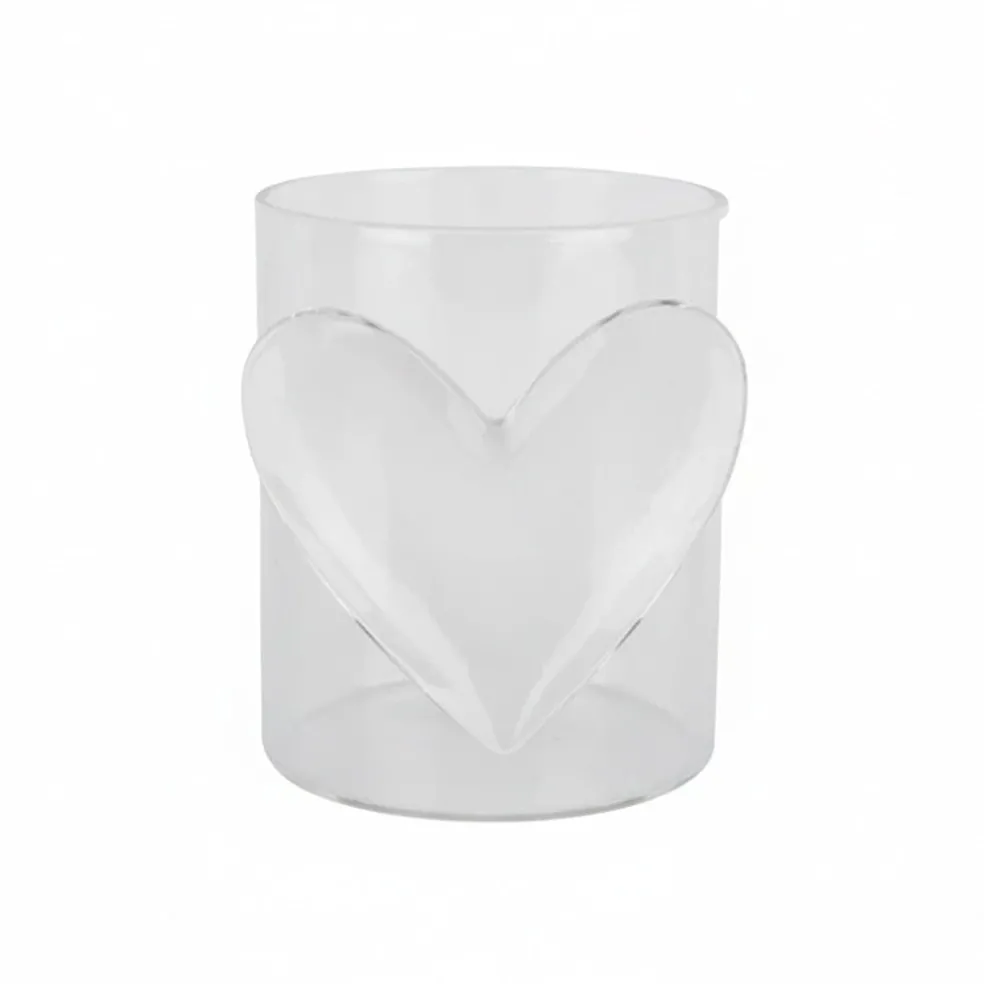 Lepelclub - Glas Hart - Transparant