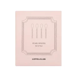Lepelclub - Koffielepels - Parel - Set Van 4