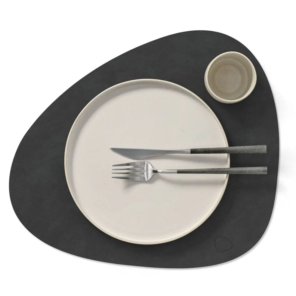 Lind DNA - Placemat Curve L Nupo Zwart