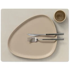 Lind DNA - Placemat Vierkant L Nupo Oester Wit