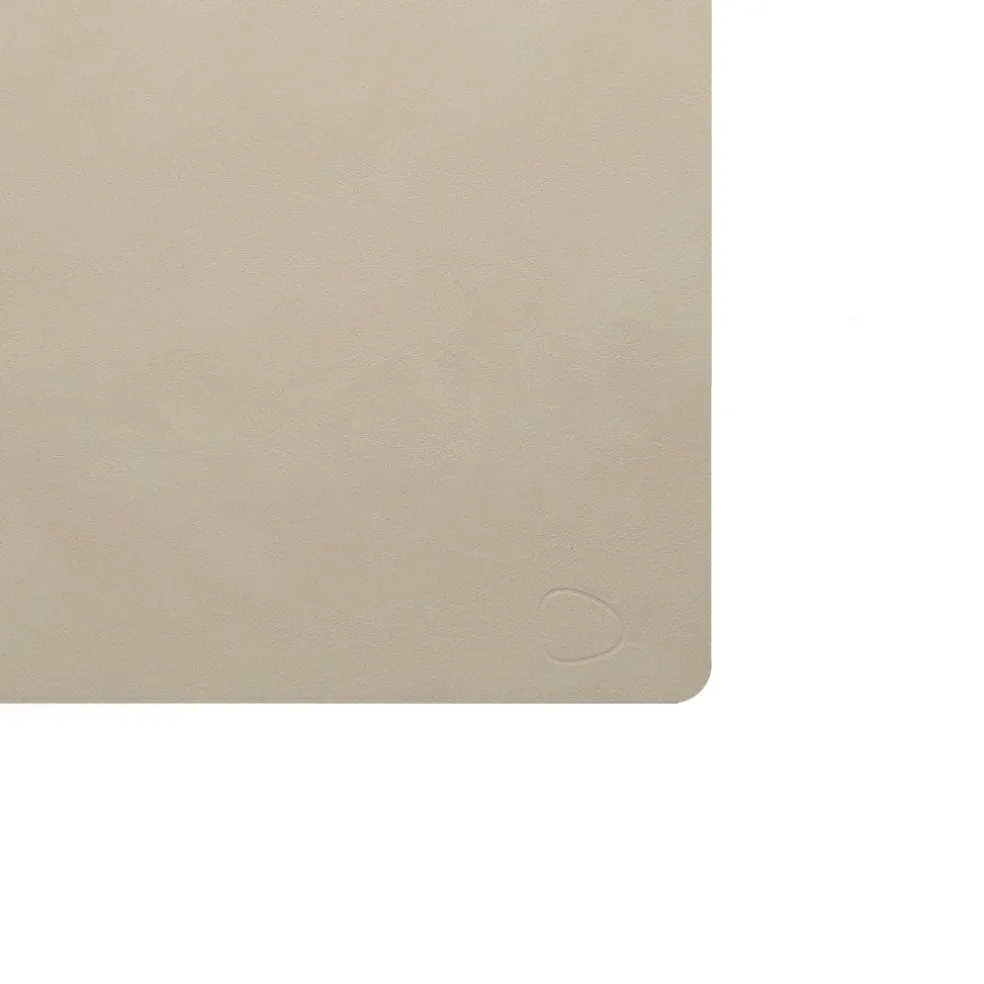 Lind DNA - Placemat Vierkant L Nupo Oester Wit