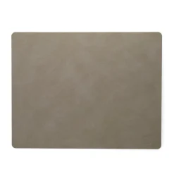 Lind DNA - Placemat Vierkant L Nupo Lichtgrijs