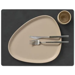 Lind DNA - Placemat Vierkant L Nupo Zwart