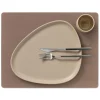 Lind DNA - Placemat Vierkant L Nupo Truffel