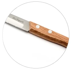Lou laguiole - Forest 4-delige steakmessen set - Hout