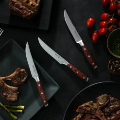 Messermeister - Avanta 4-delige pakkahouten steak messenset