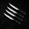 Messermeister - Avanta 4-delige zwarte steak messenset