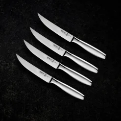 Messermeister - Avanta 4-delige zilvere steak messenset