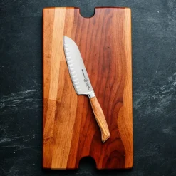 Messermeister - 16,5 cm Oliva Luxe santoku met kuiltjes