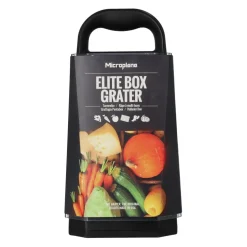 Microplane - Elite 5-in-1 "Boxgrater" Rasp - Zwart