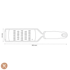 Microplane - Gourmet Rasp Julienne - Zwart