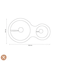 Microplane - Spiraalsnijder RVS - Zwart