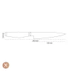 Miyabi - 6000MCT Shotoh 130 mm