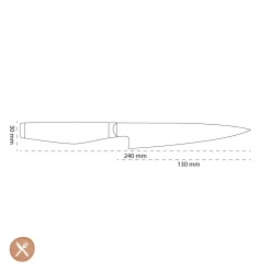 Miyabi - 6000MCT Shotoh 130 mm