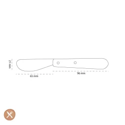 Opinel - Botermes N°117 Groen 6,5 cm