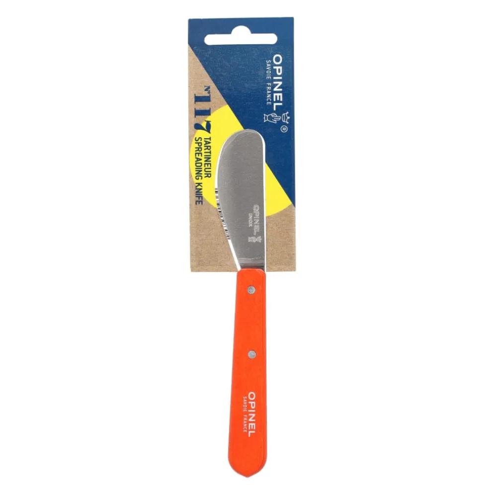 Opinel - Botermes N°117 Oranje 6,5 cm