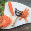Opinel - Dunschiller, T-Duo Wood, blauw, doos