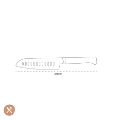 Opinel - Les Forgés 1890 Santokumes 17 cm