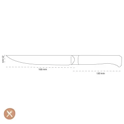 Opinel - Les Forgés 1890 Vleesmes 16 cm