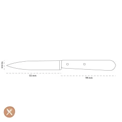 Opinel - Officemes N°112 Roze 10 cm