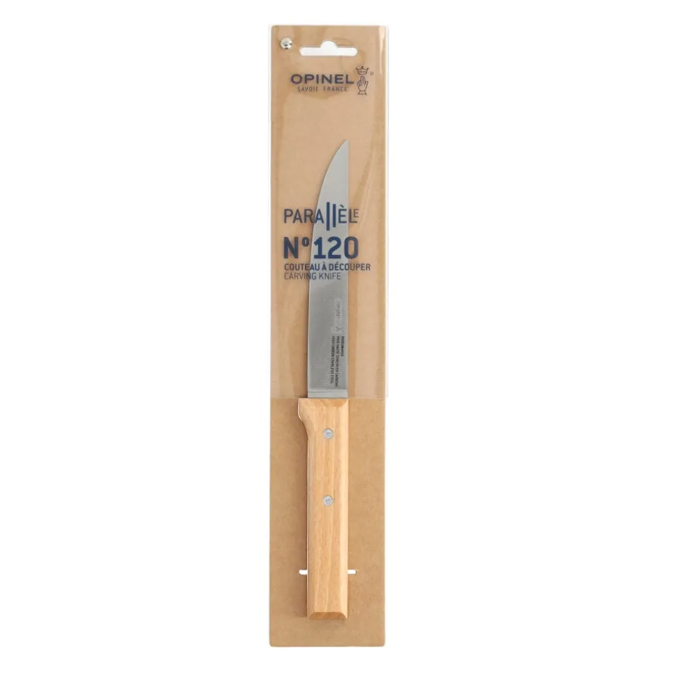 Opinel - Parallèle Vleesmes N°120 rvs/hout 16 cm