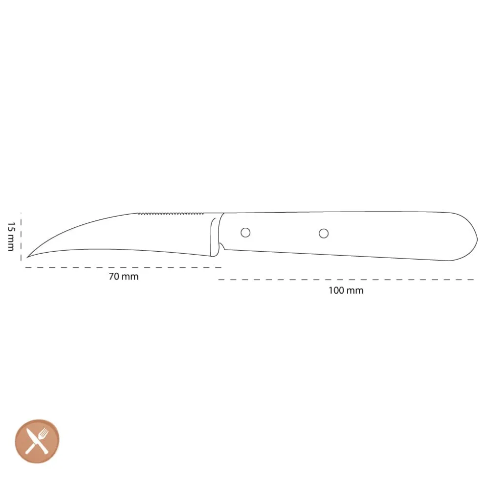 Opinel - Schilmes N°114 Roze 7 cm