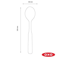 OXO - Groentelepel sleuven SteeL