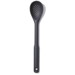 OXO - Lepel met gaatjes siliconen grijs