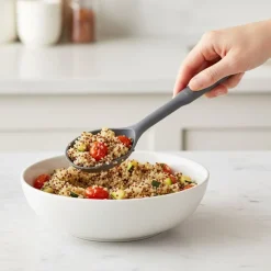 OXO - Lepel siliconen grijs