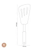OXO - Omeletspatel siliconen, 30 cm