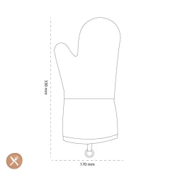 OXO - Ovenwant siliconen rood