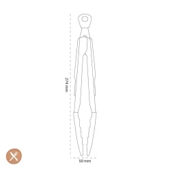 OXO - Serveertang siliconen, 23 cm