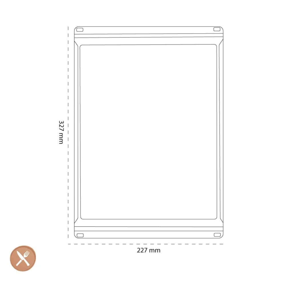 OXO - Snijplank set van 3 - 22,7 x 32,7 cm