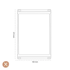OXO - Snijplank 18,3 x 27,2 cm