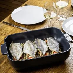 Peugeot - Appolia Ovenschaal Rechthoekig 36 cm Leisteen