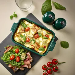 Peugeot - Appolia Ovenschaal Rechthoekig 25 cm Bosgroen