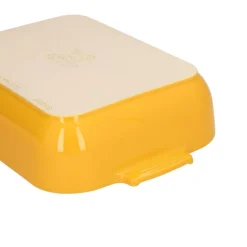 Peugeot - Appolia Ovenschaal Rechthoekig 32 cm Saffraangeel