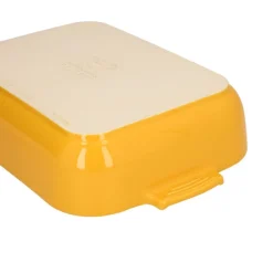Peugeot - Appolia Ovenschaal Rechthoekig 36 cm Saffraangeel