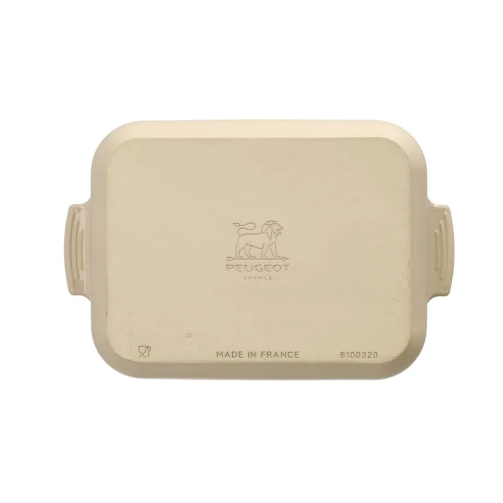 Peugeot - Appolia Ovenschaal Rechthoekig 32 Cm Ecru