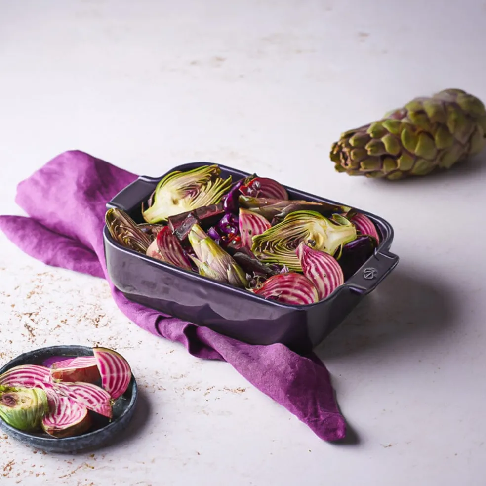 Peugeot - Appolia Ovenschaal Rechthoekig 32 cm Aubergine